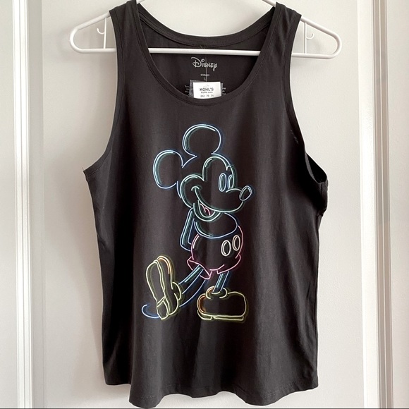 NWT Disney Neon Mickey Tank - Picture 1 of 6